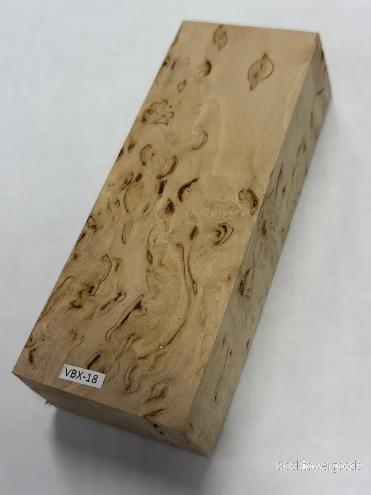 Valbjörk/masurbjörk VBX-18, 27 × 45 × 120 mm Valbjörk/masurbjörk VBX-18, 27 × 45 × 120 mm