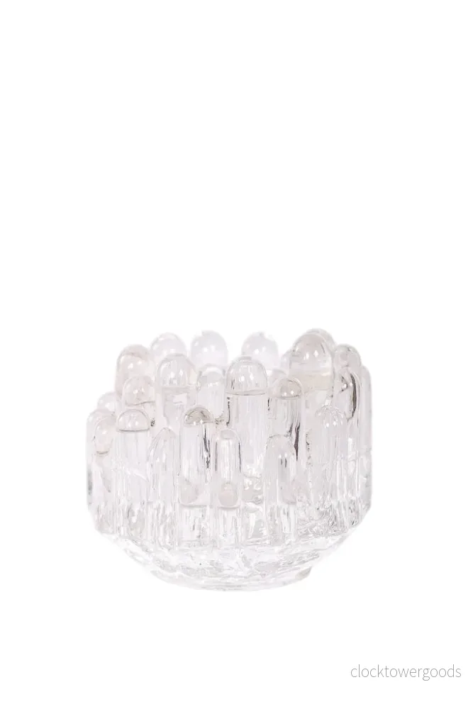 Ljusstake i glas