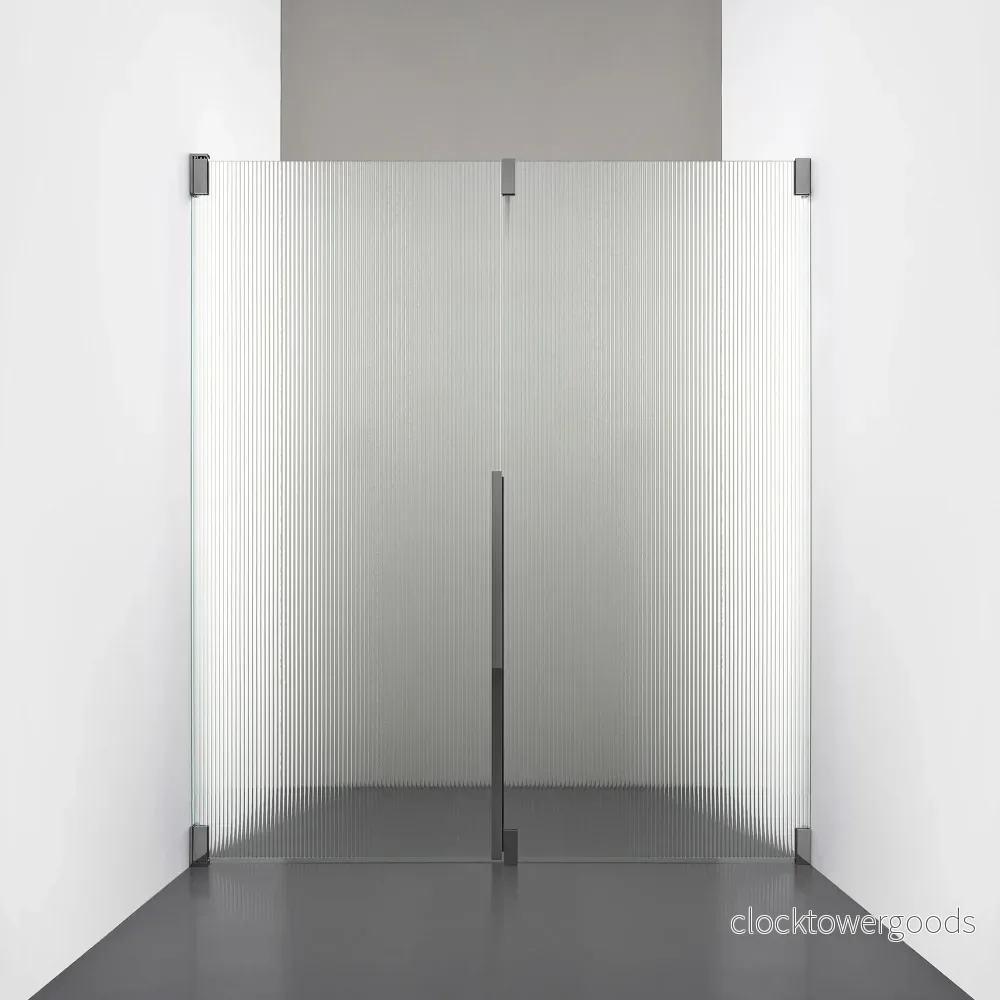 ROOH R2 Duschnisch Dörr + Vägg – Räfflat glas - Bild 3