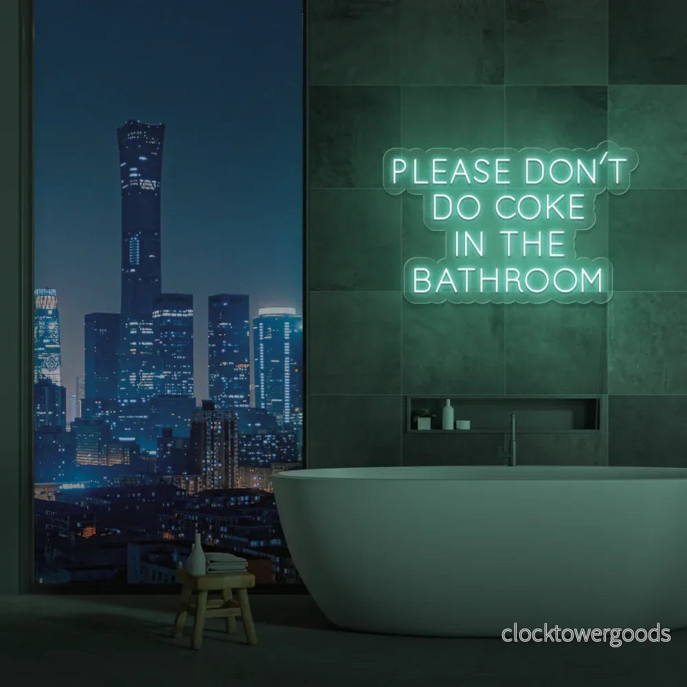 "Please don't do coke in the bathroom" - Bild 2
